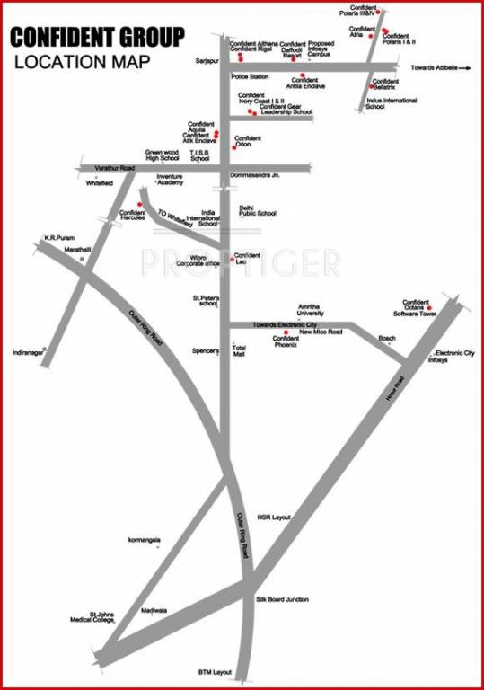 Images for Location Plan of Confident Rigel Apartment