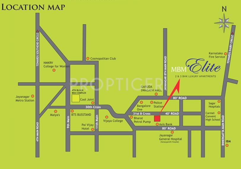 Images for Location Plan of MBM Elite