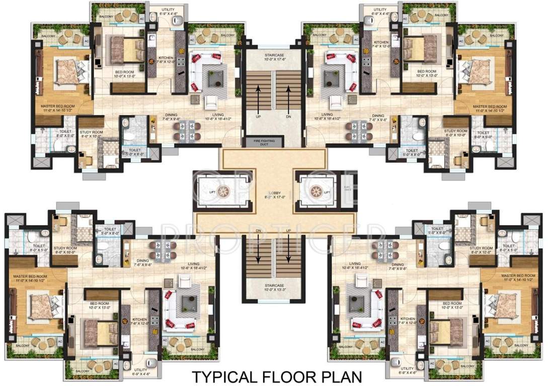 Images for Cluster Plan of Janta Land Promoters Sky Gardens