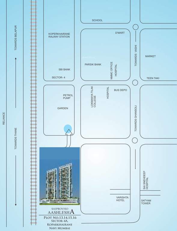 Images for Location Plan of Proviso Sai Proviso Aashlesha