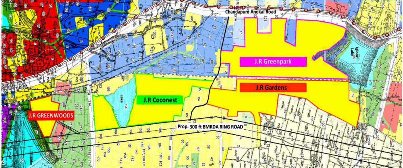 Images for Location Plan of JR Greenwoods Villas