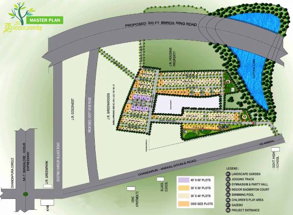 Images for Master Plan of JR Greenwoods Villas Images for Master Plan of JR Greenwoods Villas