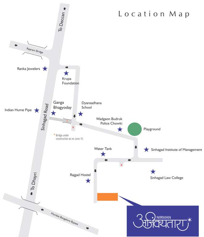 ajinkyatara Images for Location Plan of Nirman Nirman Ajinkyatara