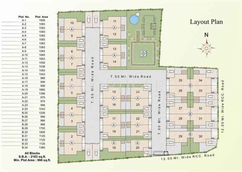 Images for Layout Plan of Hari Radhe Krishna Park