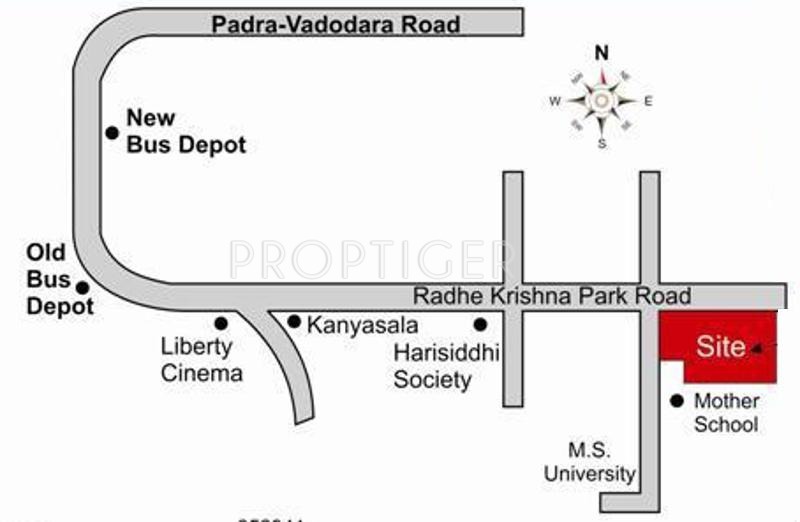 Images for Location Plan of Hari Radhe Krishna Park