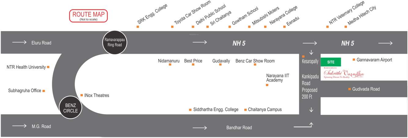 Images for Location Plan of Subhagruha Projects Sukriti Vasudha