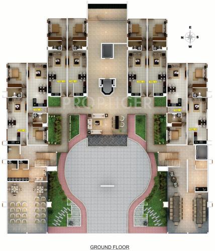 Images for Cluster Plan of Kent Baywatch Suites Images for Cluster Plan of Kent Baywatch Suites