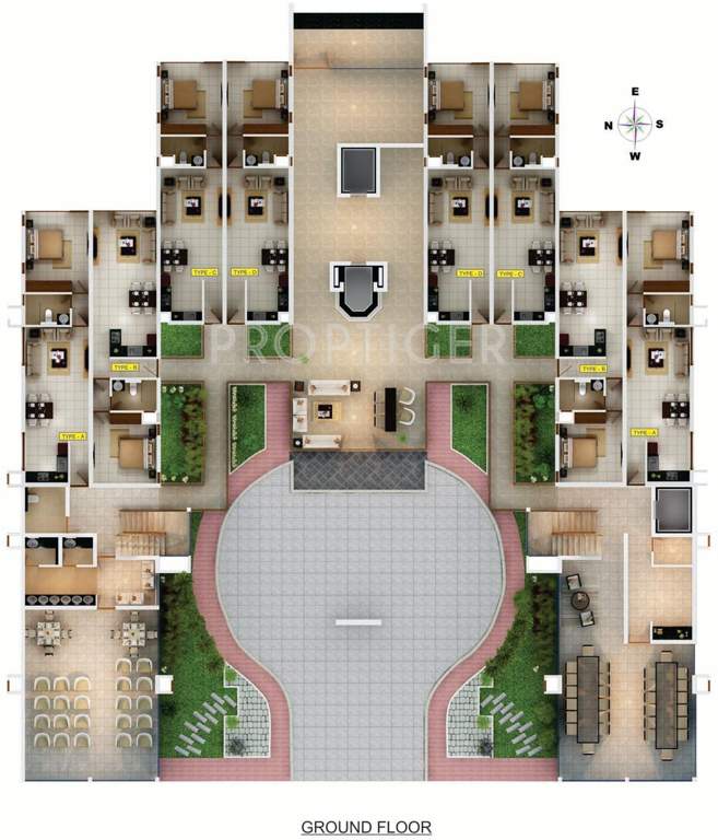 Images for Cluster Plan of Kent Baywatch Suites
