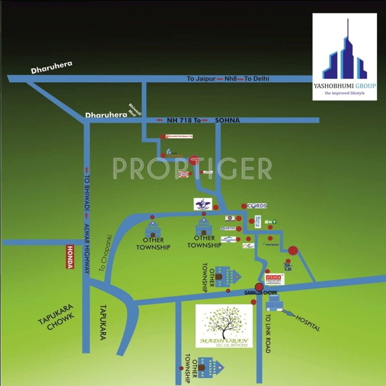 Images for Location Plan of Yashobhumi Madhuban