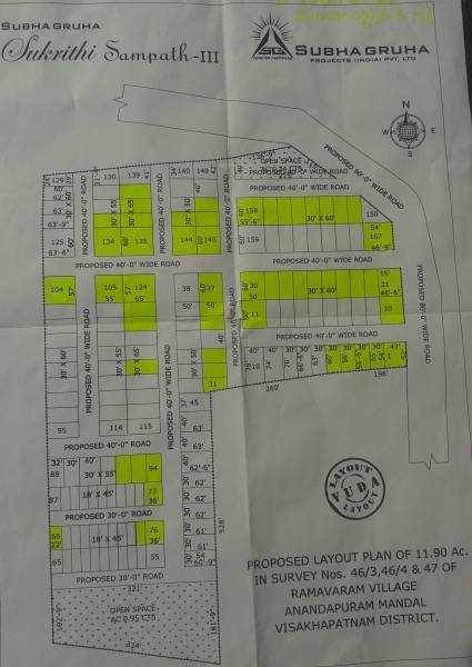 Images for Layout Plan of Subhagruha Projects Sukriti Sampth