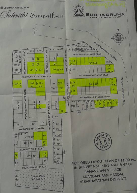 Images for Layout Plan of Subhagruha Projects Sukriti Sampth
