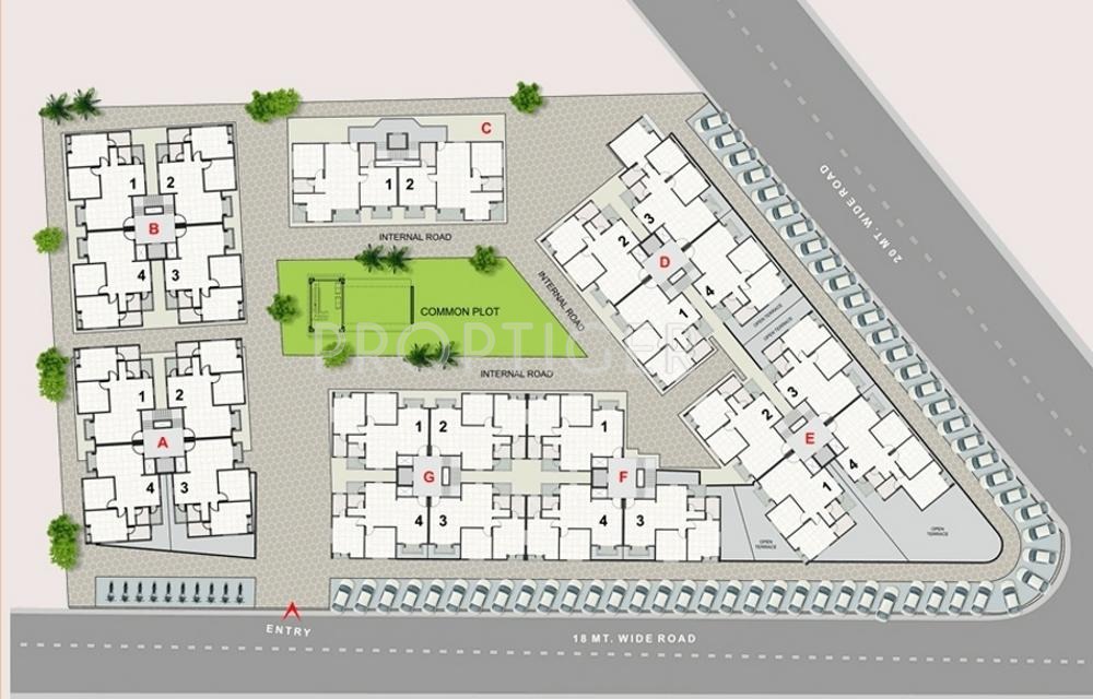  oasis Tower A Cluster Plan
