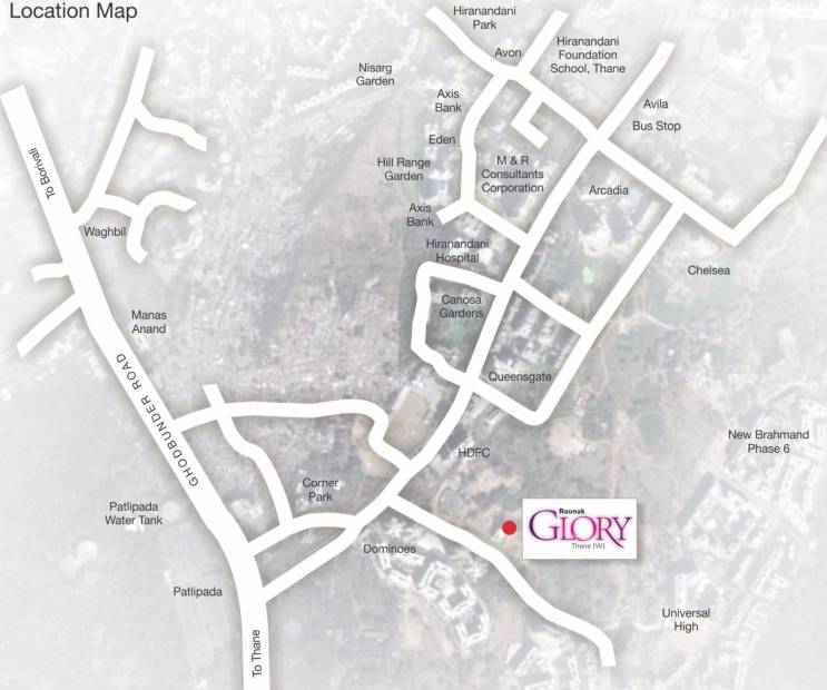 Images for Location Plan of Raunak Glory