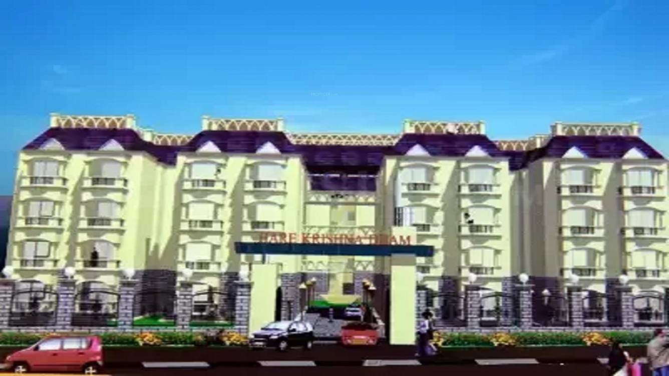 Elevation  hare krishna dham Elevation