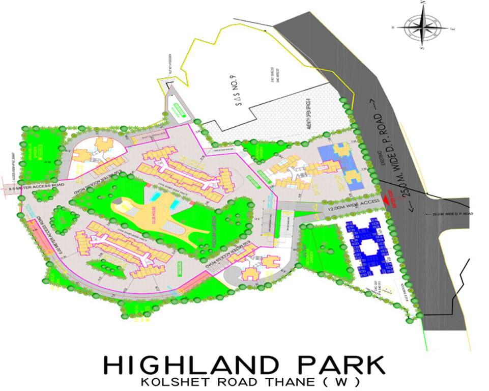  highland park Images for Layout Plan of Siddhi Highland Park