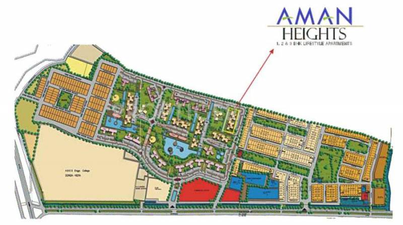 Images for Site Plan of Amandeep Aman Heights