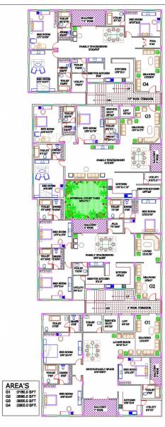 Images for Cluster Plan of Apurupa Apurupas Hi End