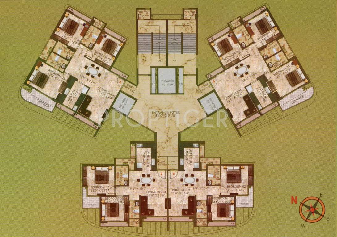 Images for Cluster Plan of C Teja Signature