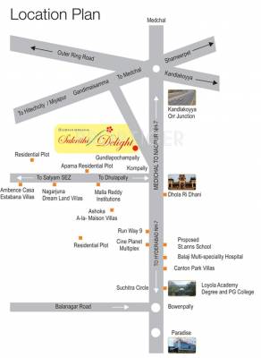 Images for Location Plan of Subhagruha Projects Sukrithi Delight Images for Location Plan of Subhagruha Projects Sukrithi Delight