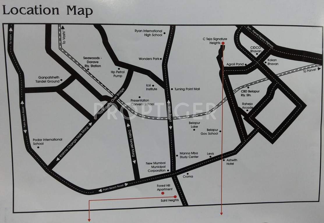 Images for Location Plan of C Teja Sahil Heights