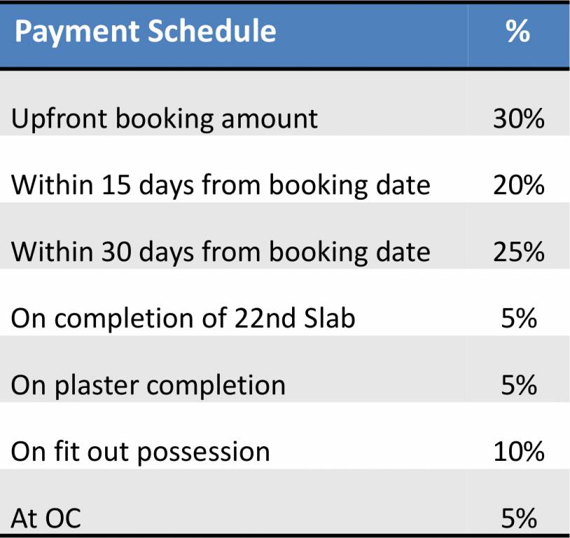 Images for Payment Plan of Matoshree Pride Payment Plan
