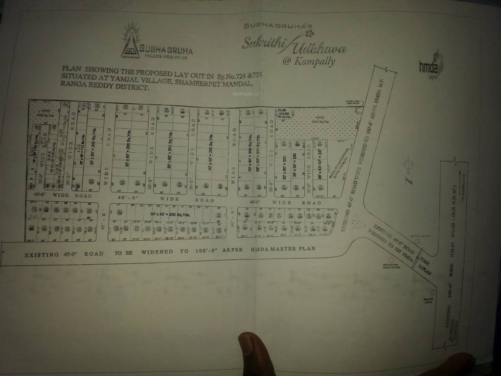 Images for Layout Plan of Subhagruha Sukrithi Udbhava