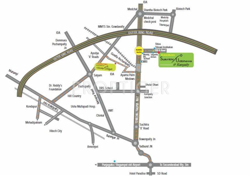 Images for Location Plan of Subhagruha Sukrithi Udbhava
