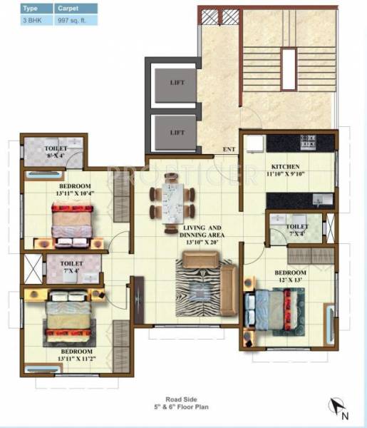 Images for Cluster Plan of Matoshree Empress