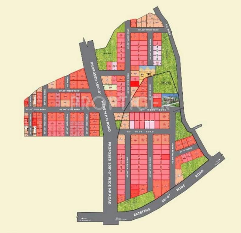 Images for Layout Plan of Subhagruha Projects Sukrithi Aria