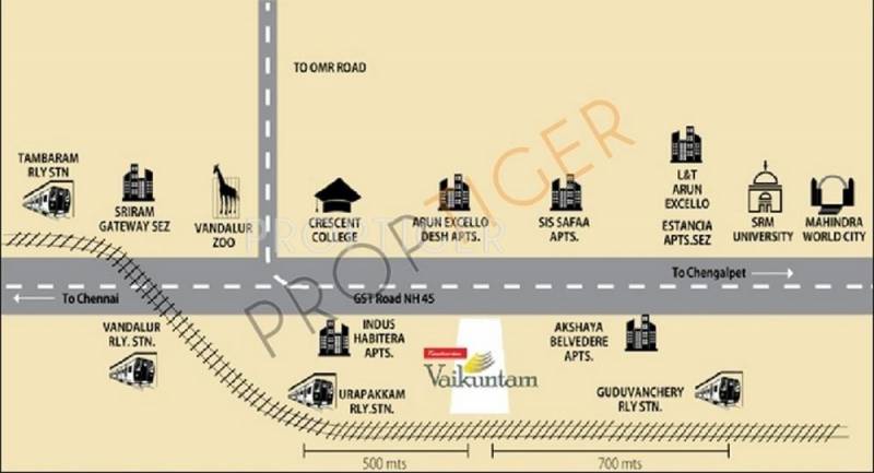 Images for Location Plan of Meghana Meghana Vaikuntam