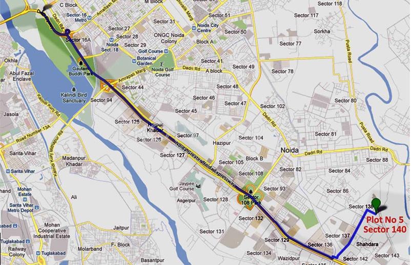 Images for Location Plan of Cosmic Corporate Park 2