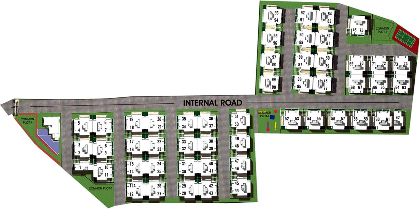  vatika Images for Layout Plan of Pratham Vatika
