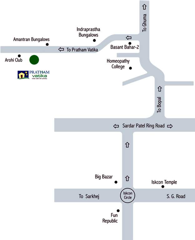  vatika Images for Location Plan of Pratham Vatika