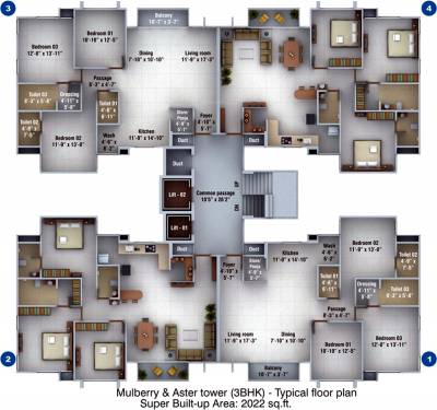 Images for Cluster Plan of Pratham Bluets
