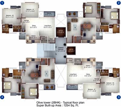 Images for Cluster Plan of Pratham Bluets