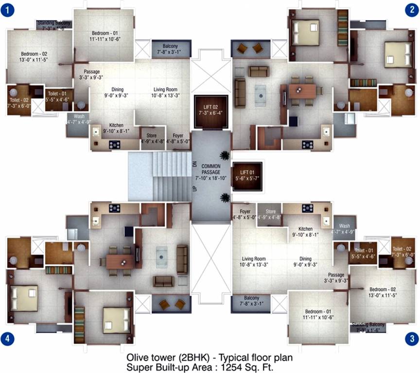 Images for Cluster Plan of Pratham Bluets