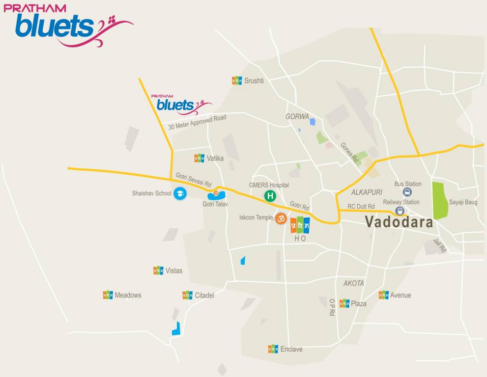 Images for Location Plan of Pratham Bluets