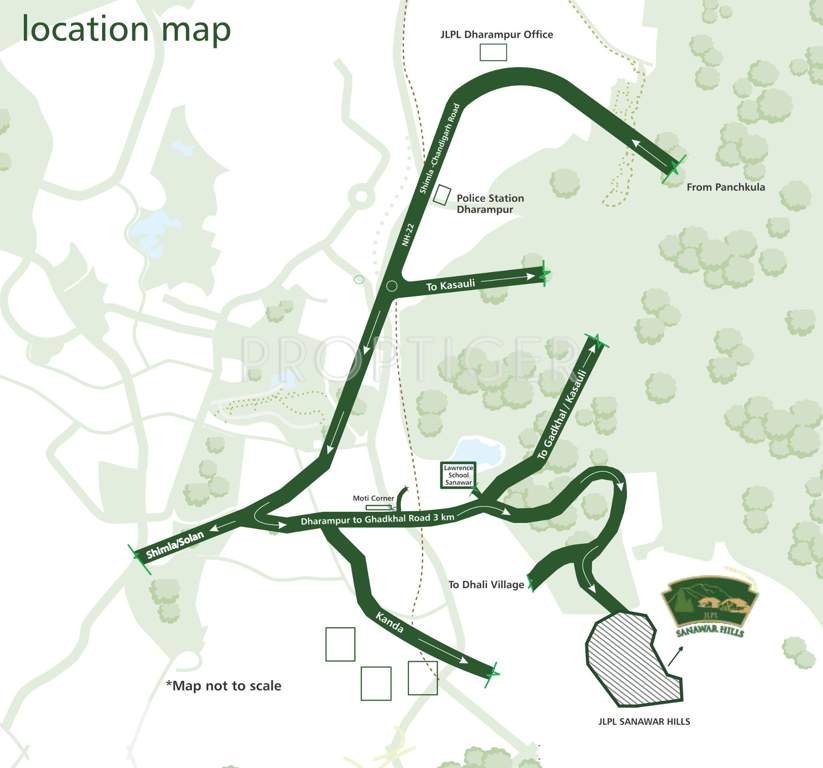  sanawar hills Images for Location Plan of Janta Sanawar Hills