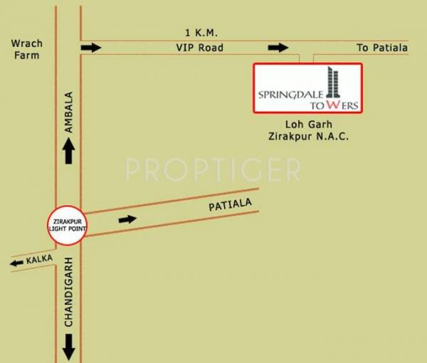 Images for Location Plan of RKM Springdale Tower I and II