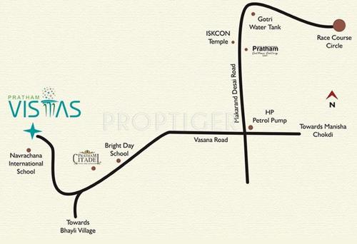 Images for Location Plan of Pratham Vistas vistas Images for Location Plan of Pratham Vistas