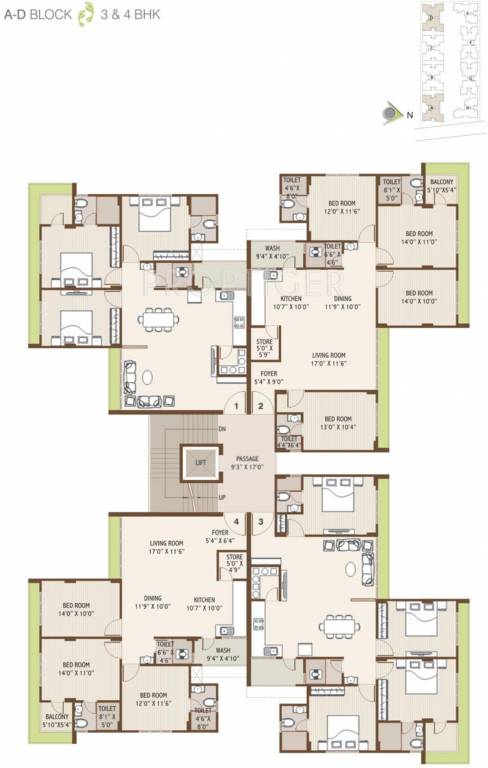 Images for Cluster Plan of Shreepad Antillia