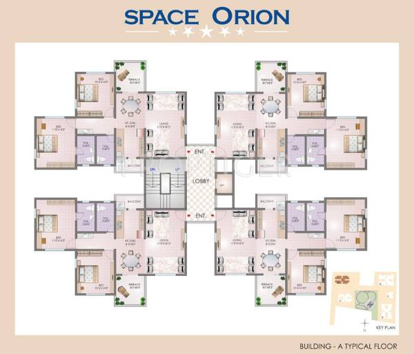  orion Tower A Cluster Plan