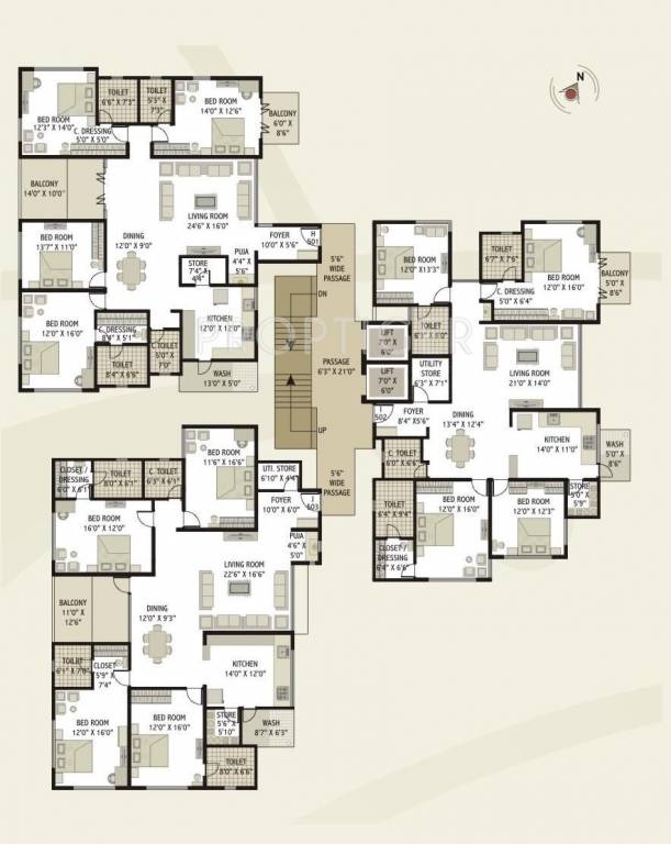 Images for Cluster Plan of Ravani Dream Palace