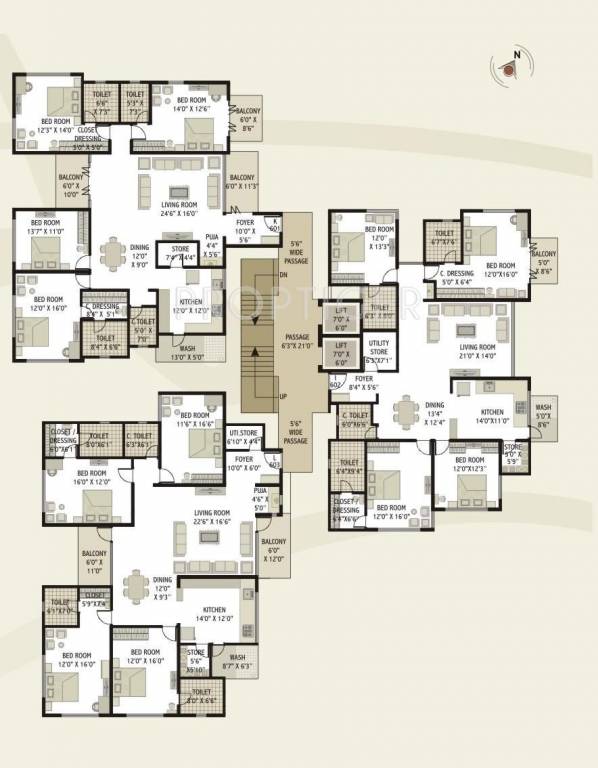 Images for Cluster Plan of Ravani Dream Palace