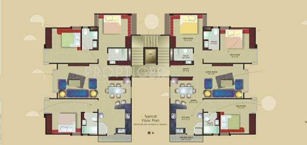 Cluster Plan Othello Group Arham Apartment Cluster Plan
