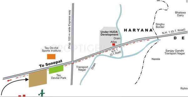 Images for Location Plan of Parsvnath Royal Villas