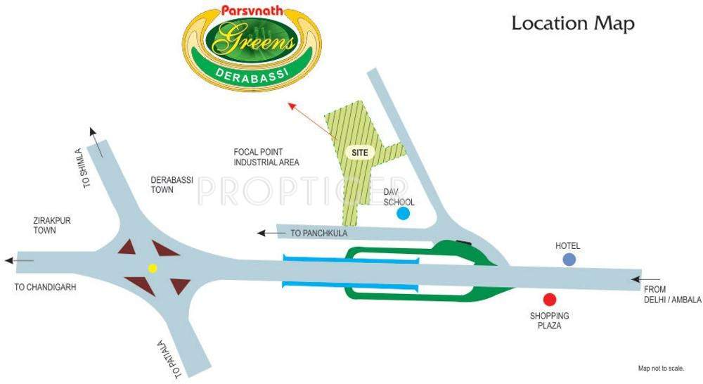 Images for Location Plan of Parsvnath Greens