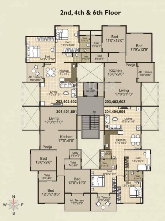 Images for Cluster Plan of Ravi Amrapali Towers