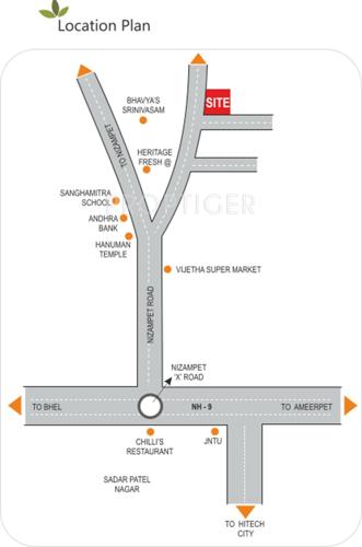  heights Images for Location Plan of Prime Heights