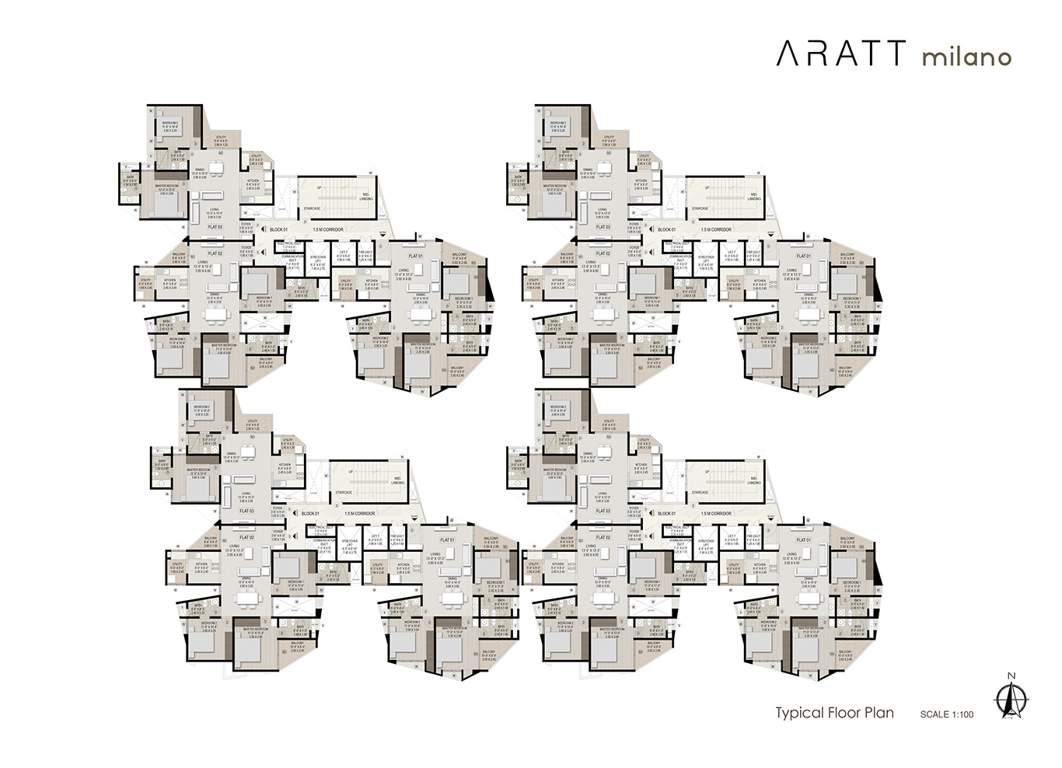 Images for Cluster Plan of Aratt Milano